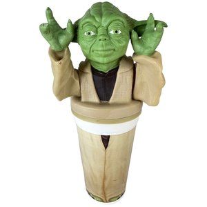 Star Wars Episode 1 Yoda Cup And Topper 1999 KFC Taco Bell Pizza Hut Promo VTG